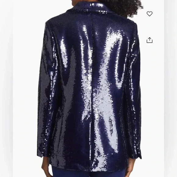 NWT-Elie Tahari -The Taylen Black Sequined Blazer
USA Size Small- UK Size 8/10 - Picture 3 of 6